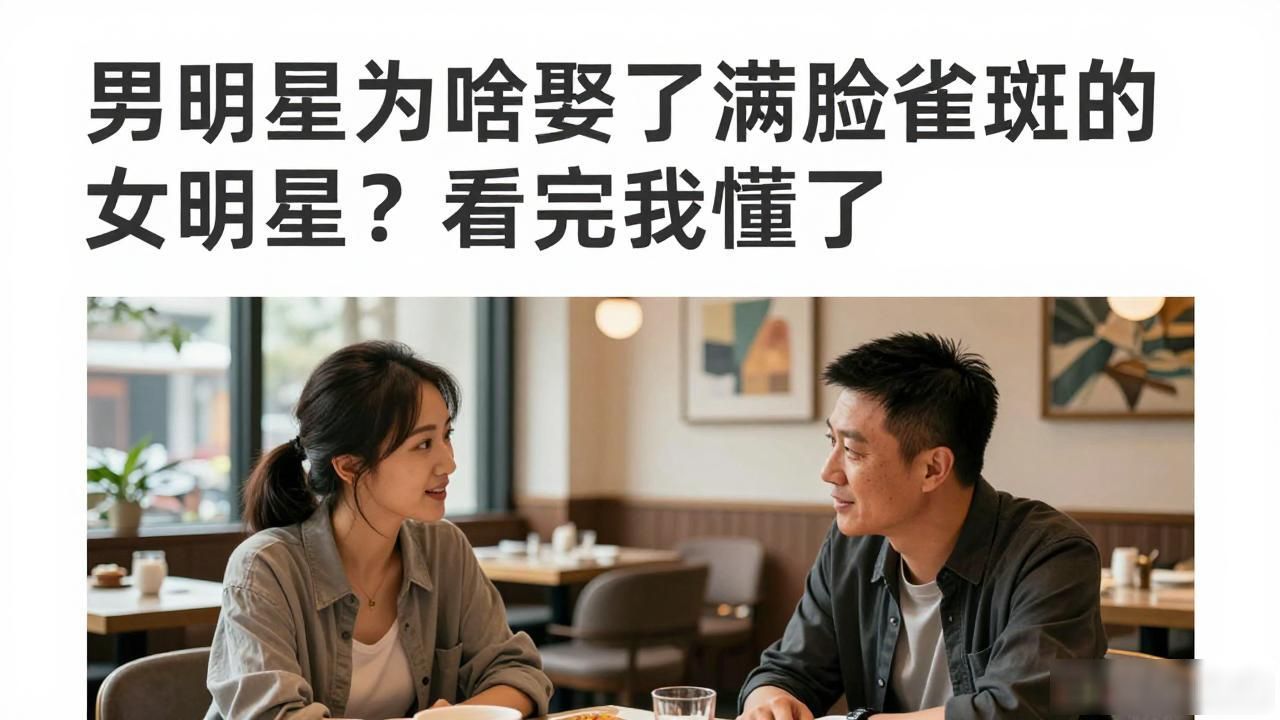明星雀斑怎么不见了_哪个明星有雀斑_男明星娶雀斑女明星